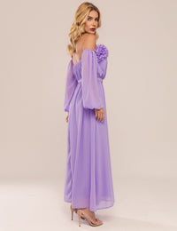 Vestido Noa Ombro a Ombro - Lavanda