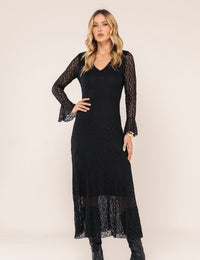 Vestido em Renda Sabrina - Preto