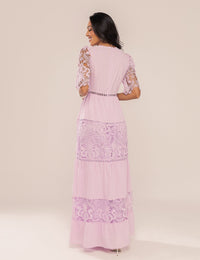 Vestido Emma em Renda - Lavanda