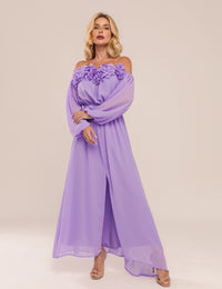 Vestido Noa Ombro a Ombro - Lavanda