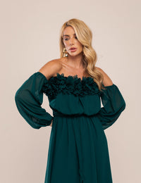 Vestido Noa Ombro a Ombro - Verde
