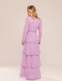 Vestido Pérola Laise - Lavanda