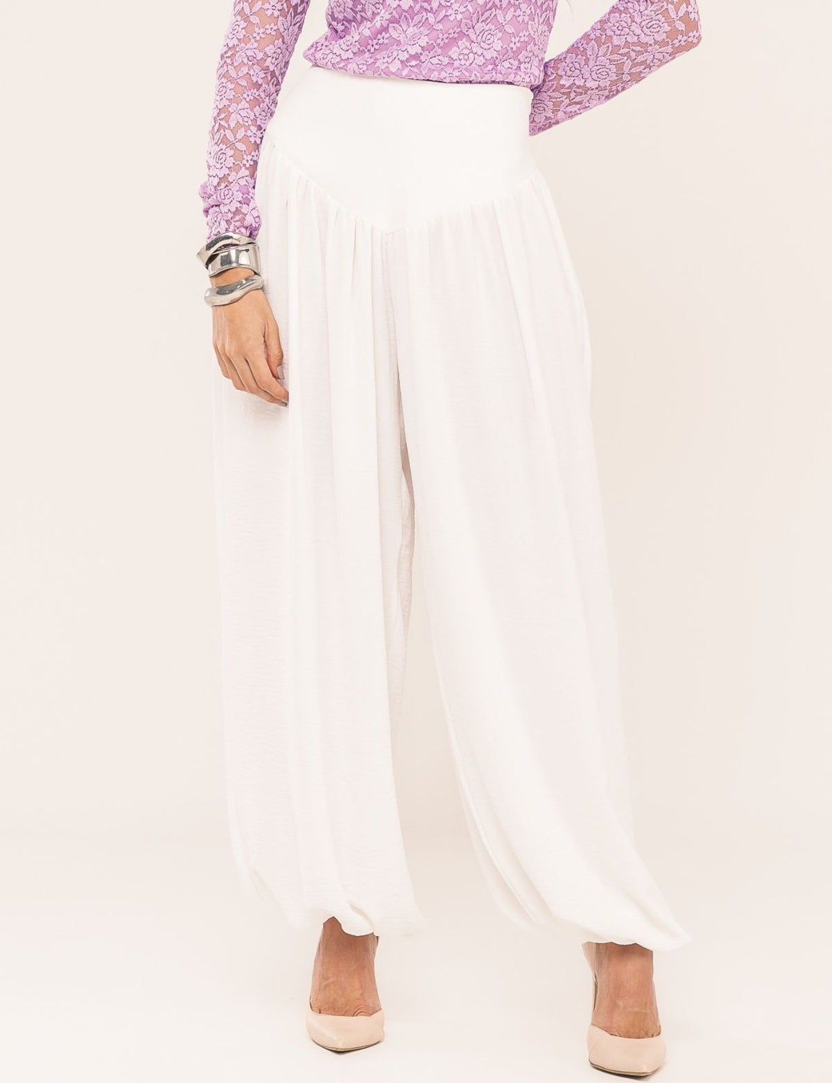 Calça Aladim Daniela - Off White