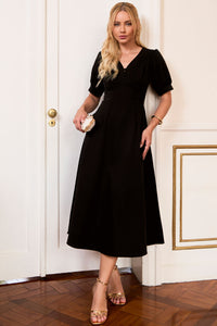 Vestido Isaura Midi - Preto
