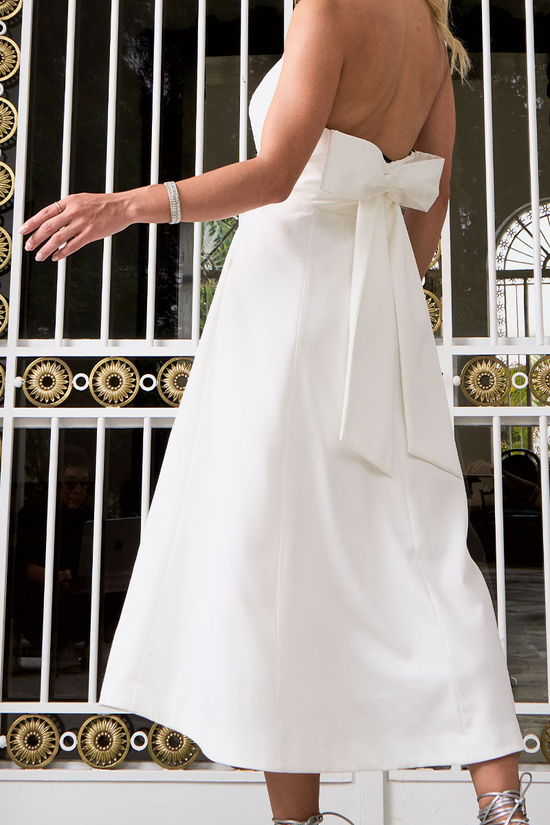 Vestido Filomena Midi - Off White
