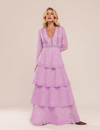 Vestido Pérola Laise - Lavanda
