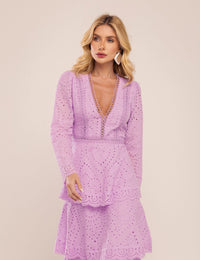 Vestido Pérola Laise - Lavanda