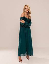 Vestido Noa Ombro a Ombro - Verde