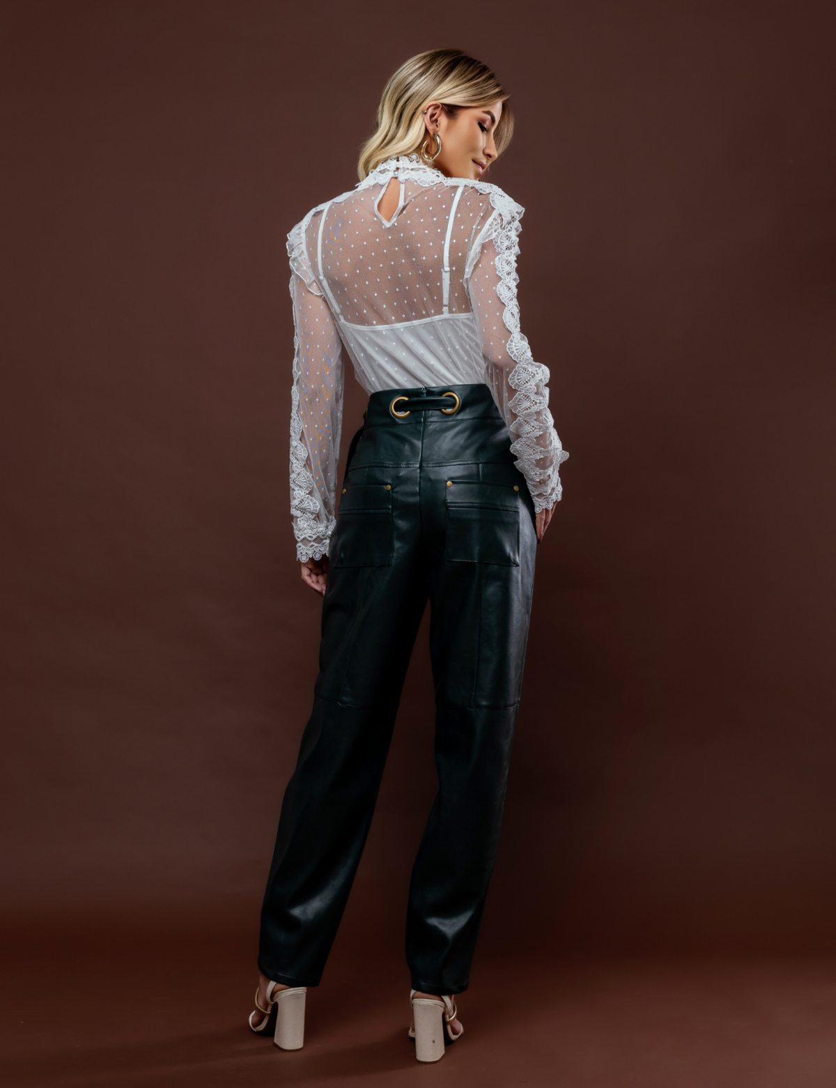 Calça cigarrete Charlotte - Preto