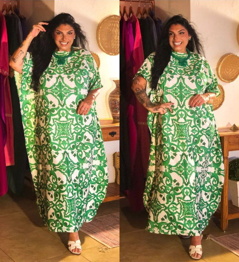 Kaftan Cecília Arabescos