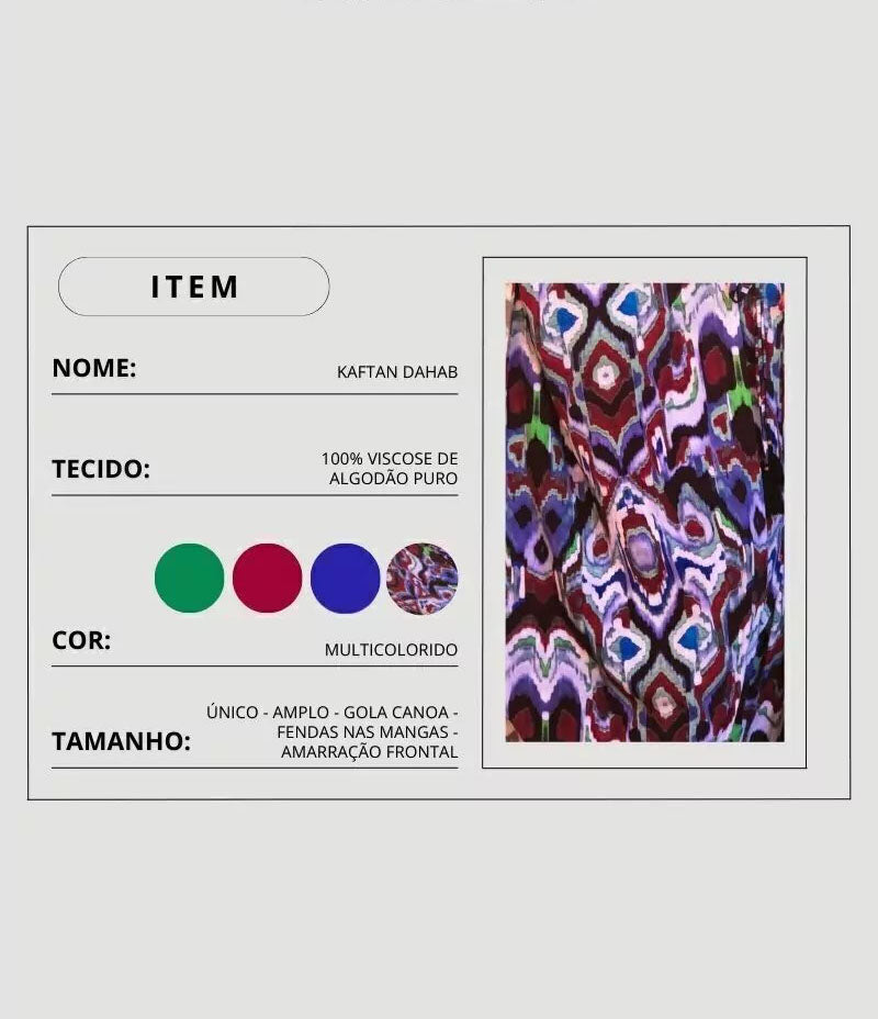 Kaftan Ikat Dahab