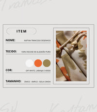 Kaftan Trancoso Desenhos