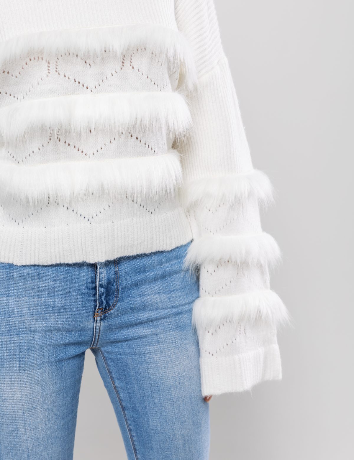 Blusão Tricot Lizzie - Off White