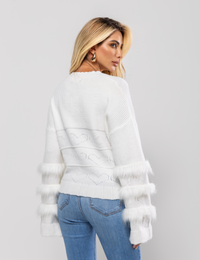 Blusão Tricot Lizzie - Off White