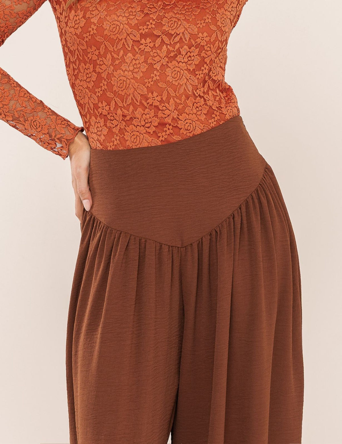 Calça Aladim Daniela - Marrom