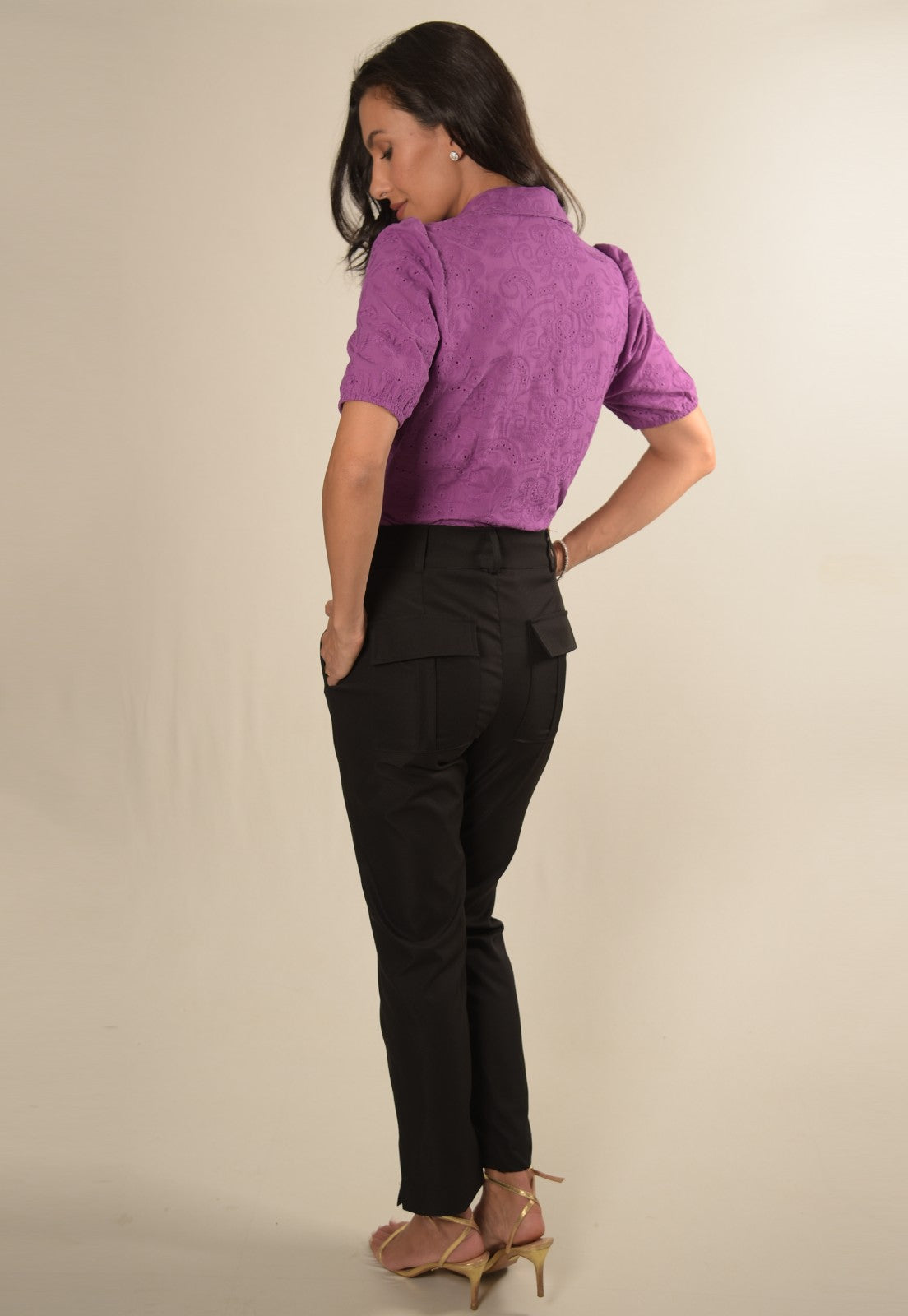 Calça Mamorena em Alfaiataria Turim