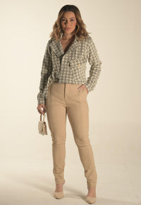 Casaco Mamorena em Tecido Classy