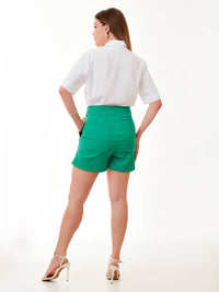 Conjunto Mamorena Camisa em Viscolinho e Short em Enki