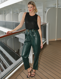 Calça cigarrete Charlotte - Verde