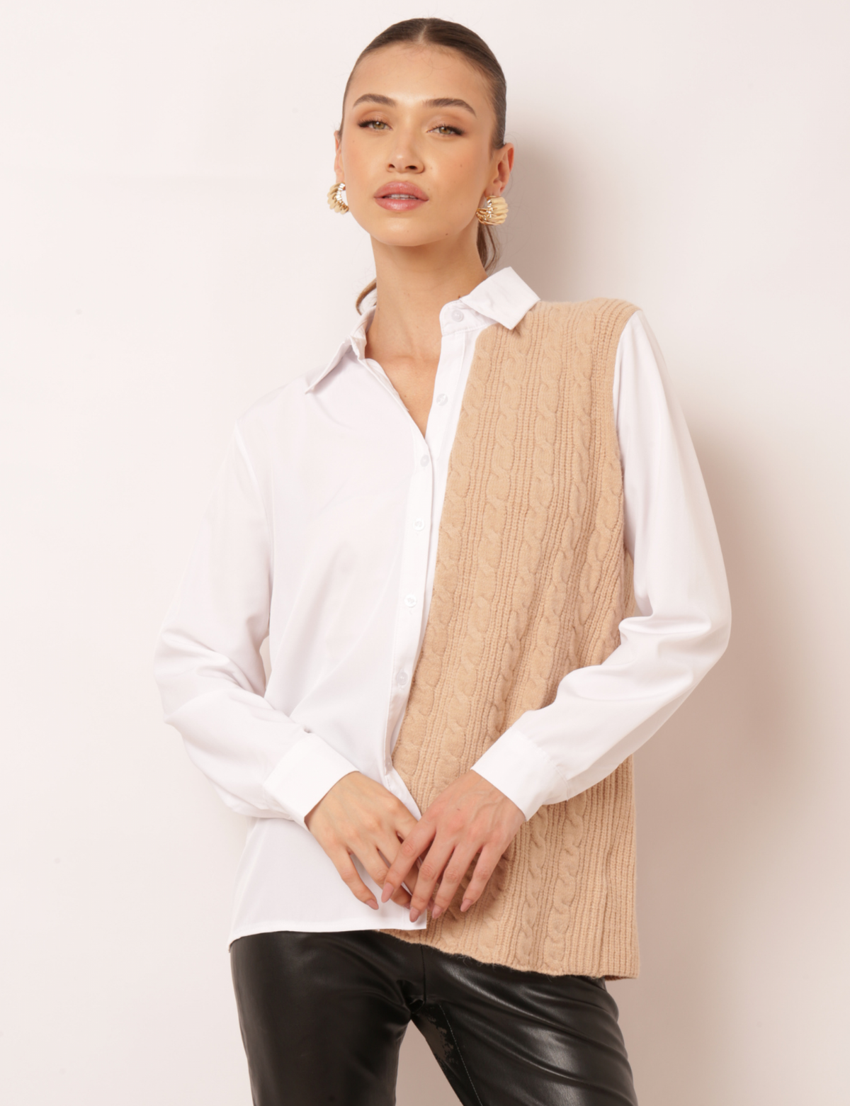 Camisão Composê Cruela - Bege