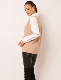 Camisão Composê Cruela - Bege