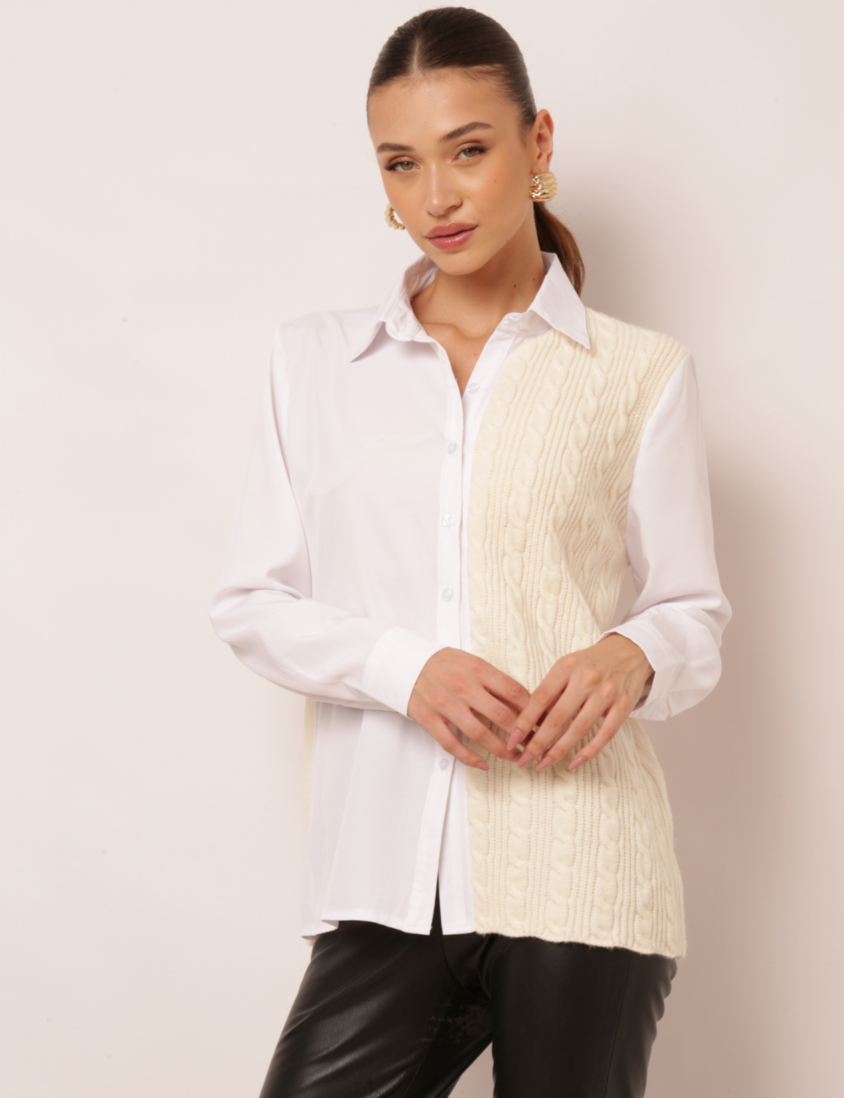 Camisão Composê Cruela - Off White