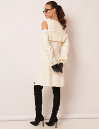Vestido Tricot Dove - Off White