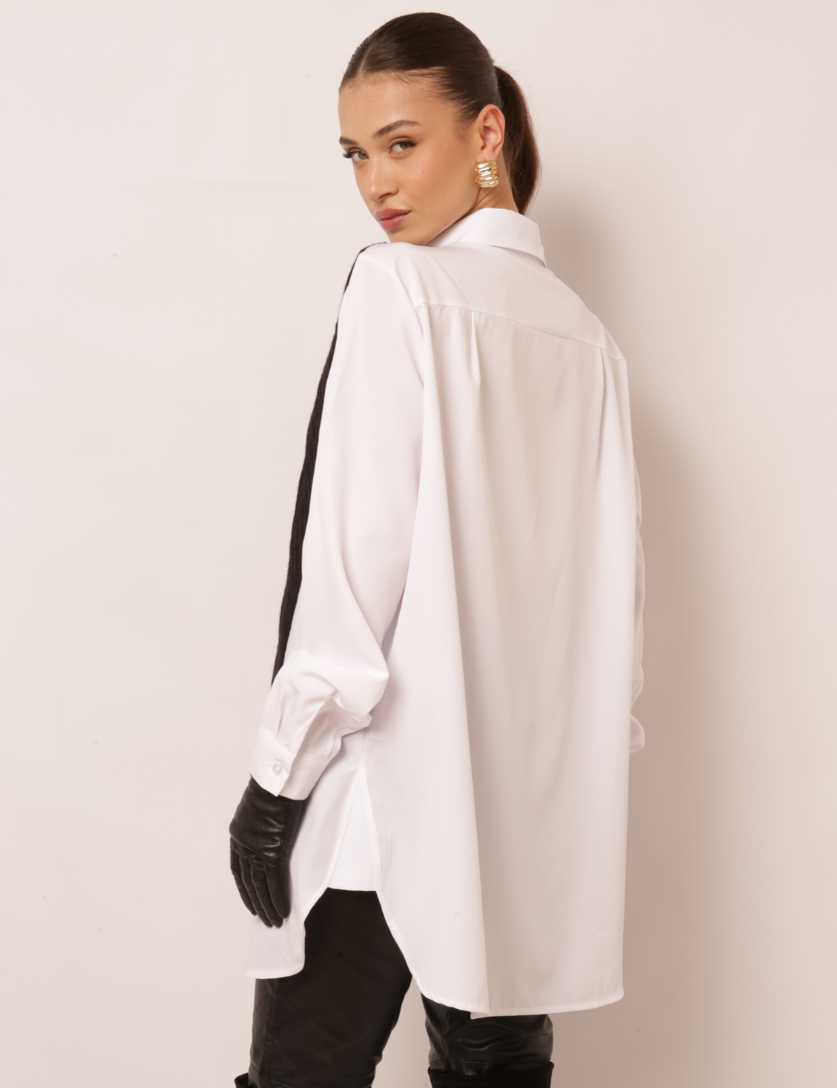 Camisão com Composê Melanie - Preto