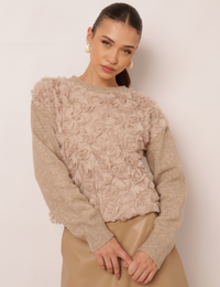 Blusa Tricot Clarice - Cáqui