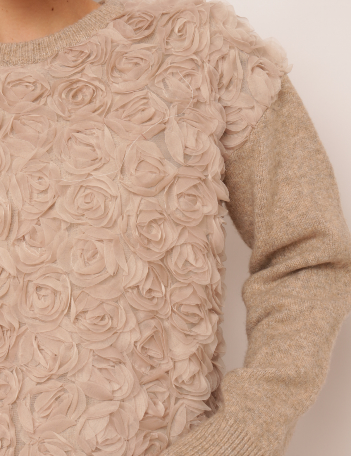 Blusa Tricot Clarice - Cáqui