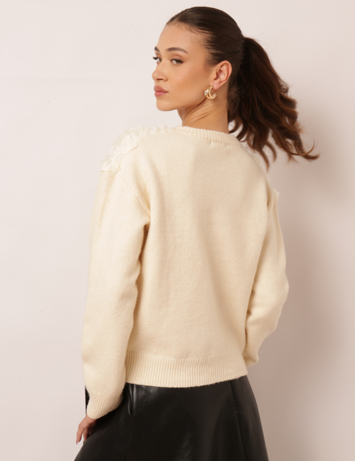 Blusa Tricot Clarice - Off White