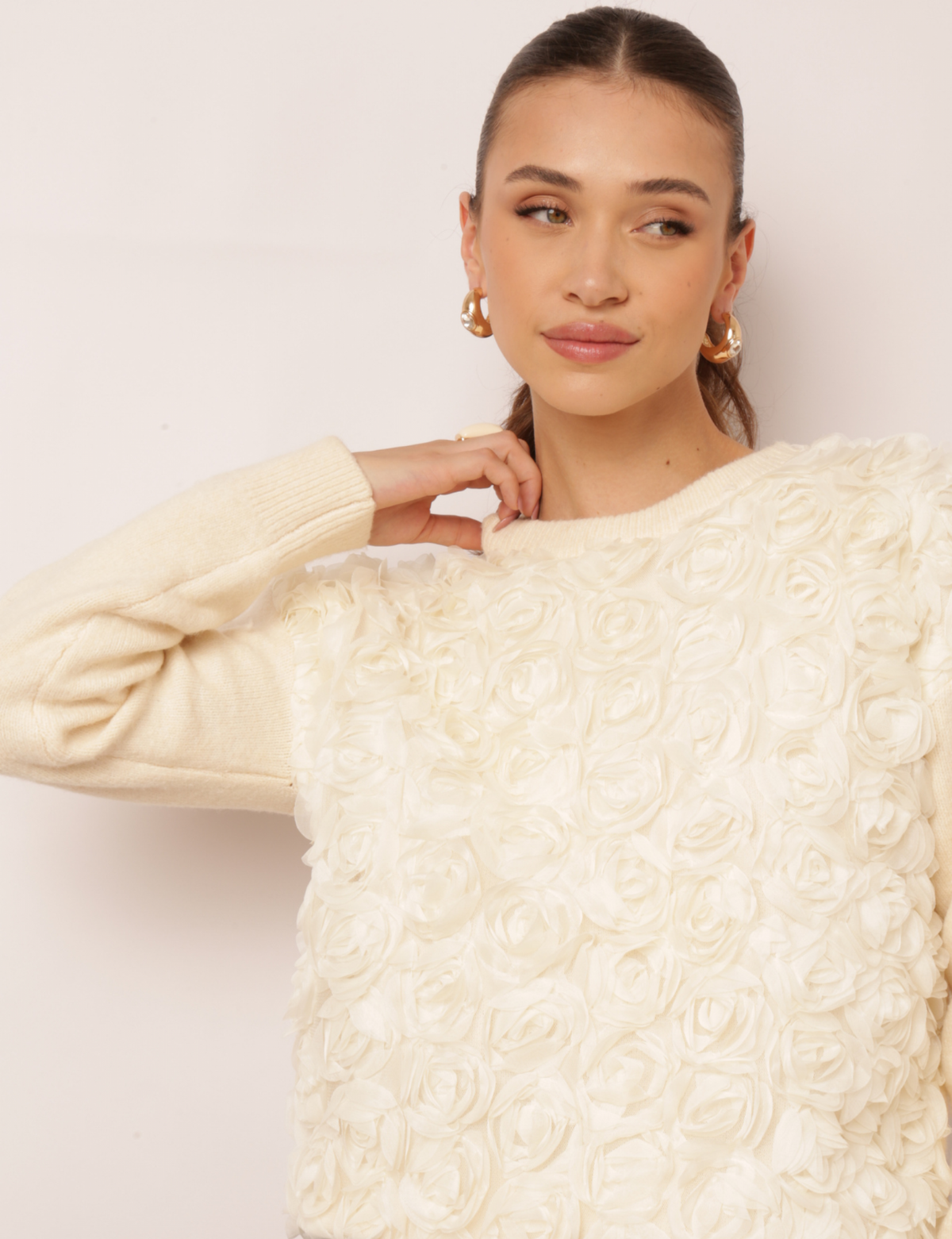 Blusa Tricot Clarice - Off White