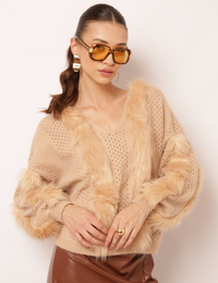 Blusa Tricot Atena - Cáqui