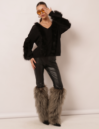 Blusa Tricot Atena - Preto