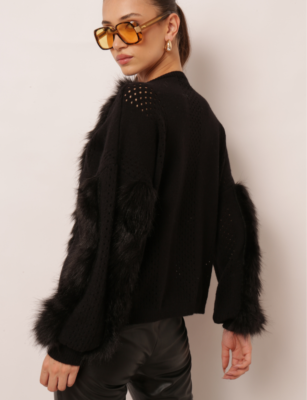 Blusa Tricot Atena - Preto