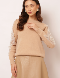 Blusa Tricot Liv - Cáqui