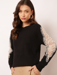 Blusa Liv Tricot - Preta
