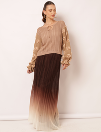 Bata Tricot Belinda - Cáqui