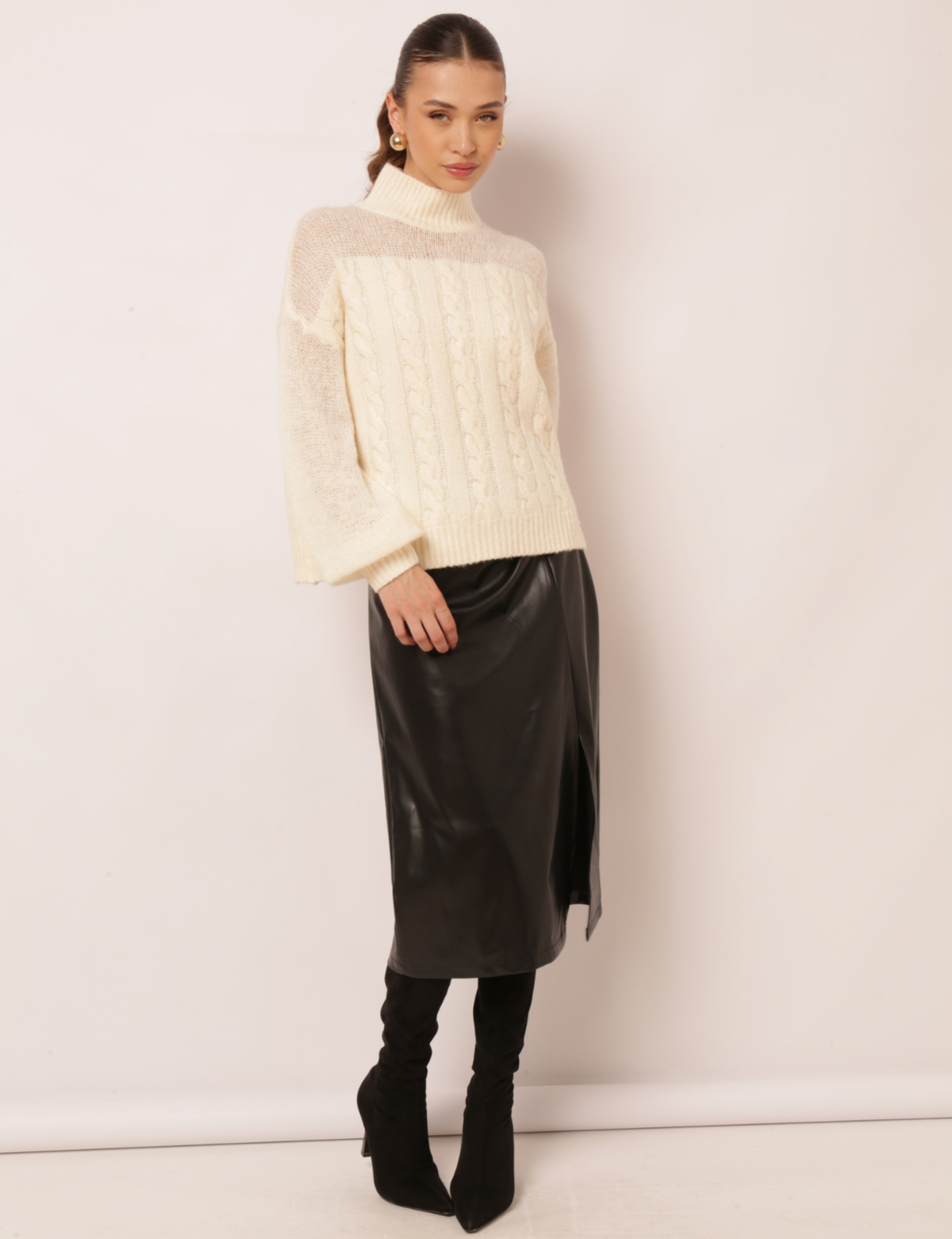 Blusa Tricot Meg - Off White