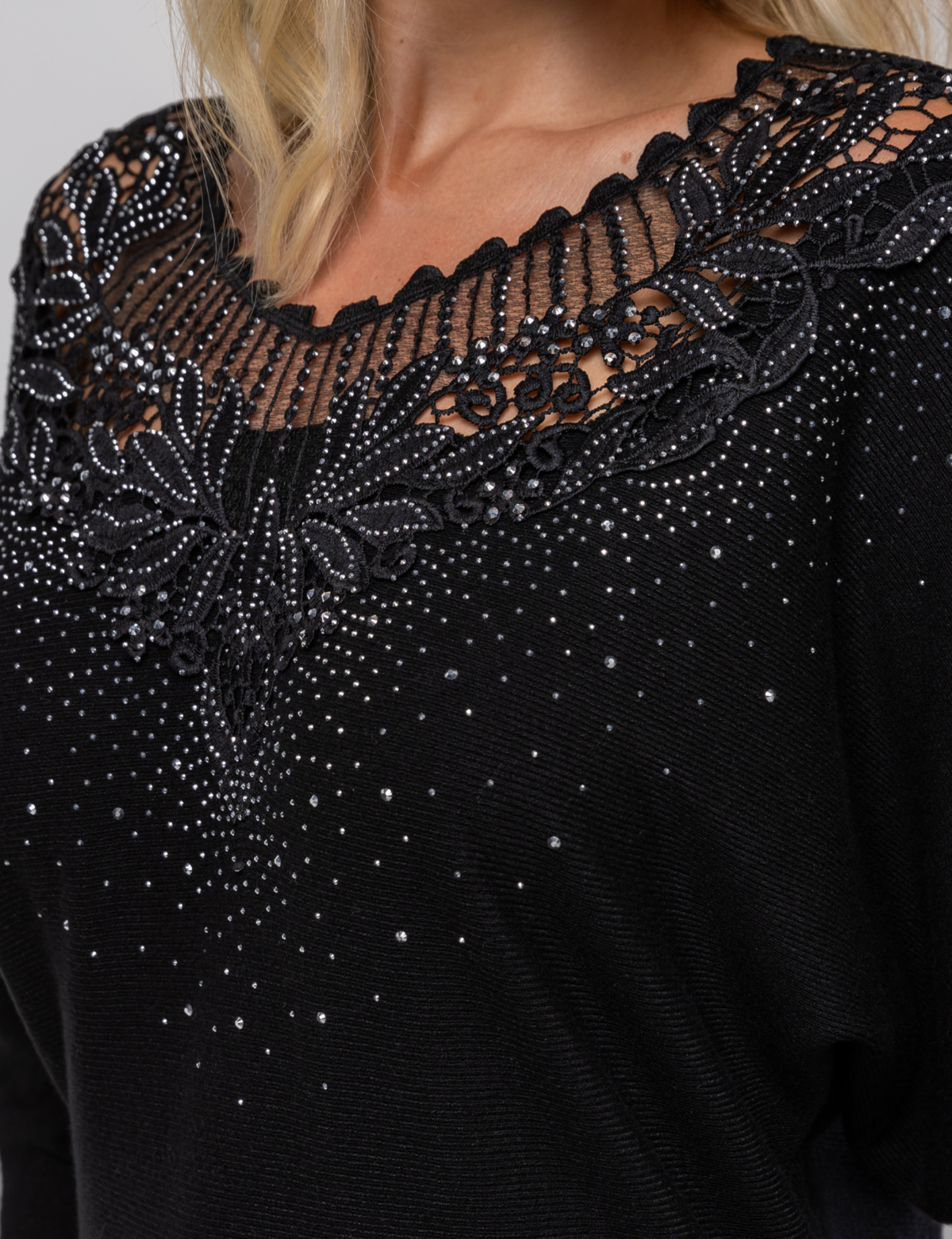 Blusa Ampla Angel - Preta