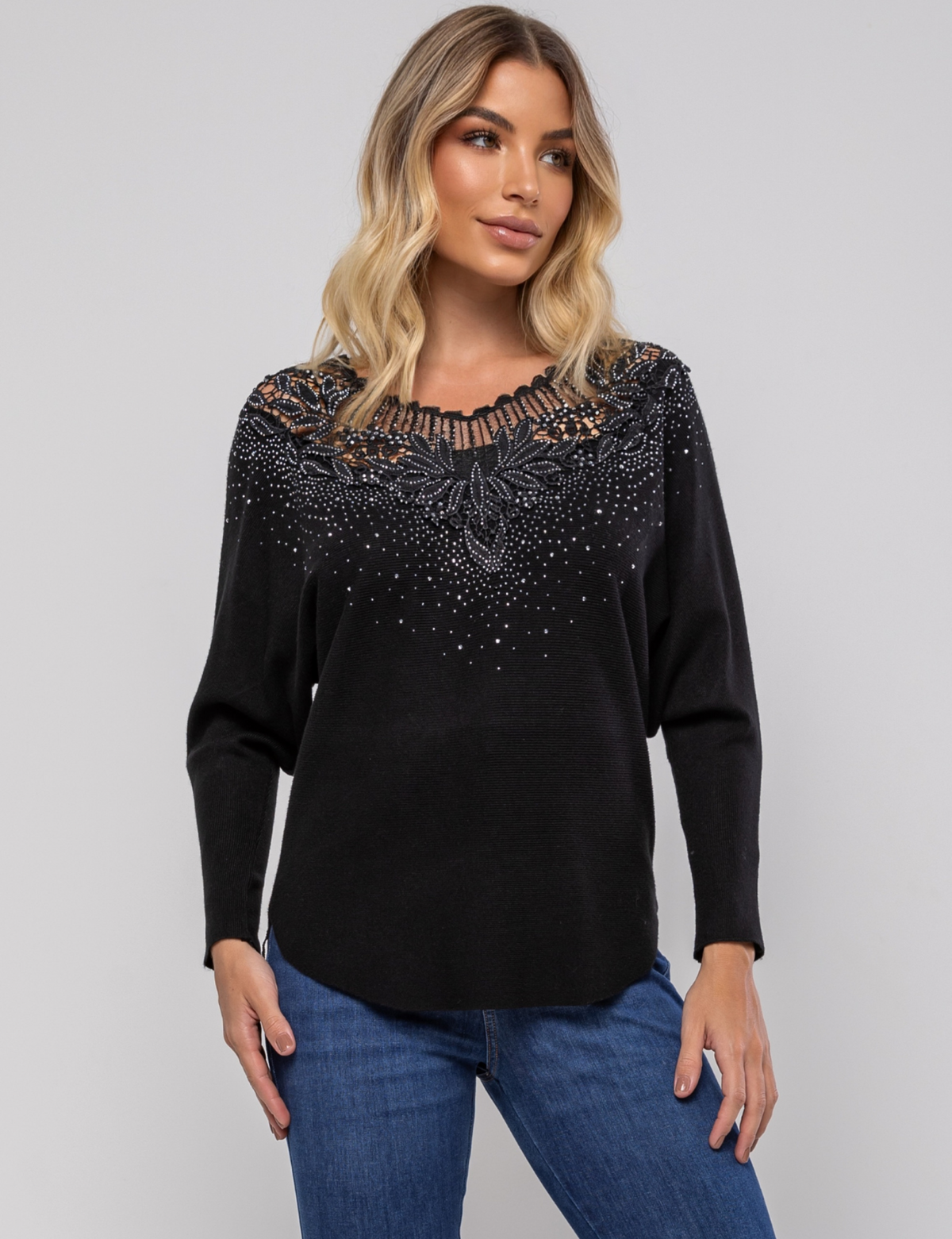 Blusa Ampla Angel - Preta