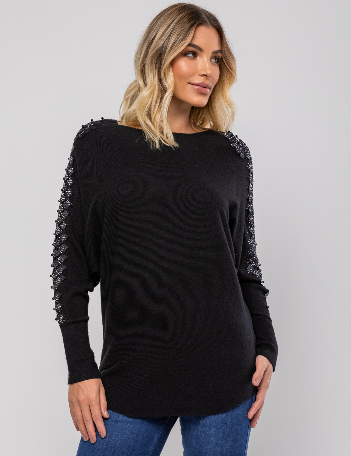 Blusa Ampla Jéssica - Preta