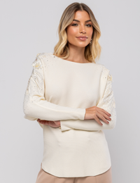 Blusa Ampla Lua - Off White