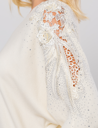 Blusa Ampla Lua - Off White