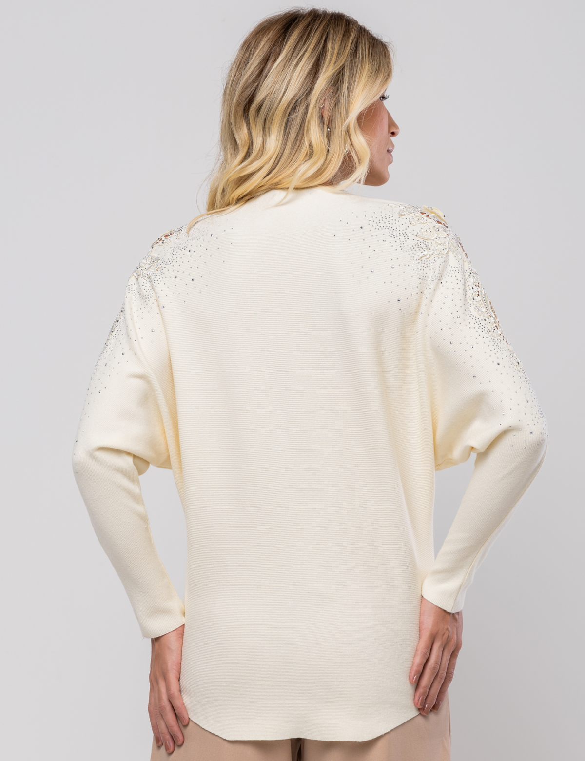 Blusa Ampla Lua - Off White