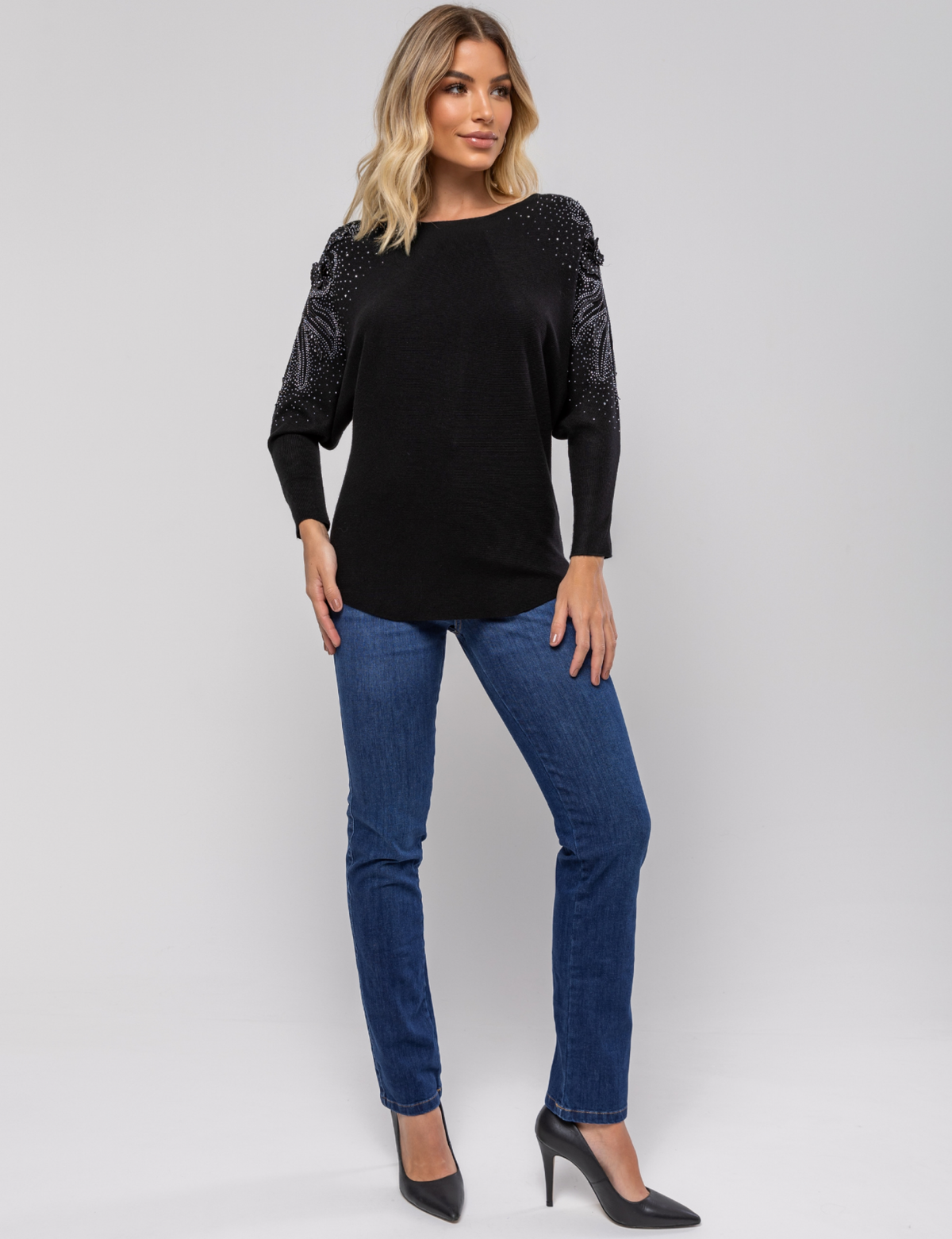 Blusa Ampla Lua - Preta