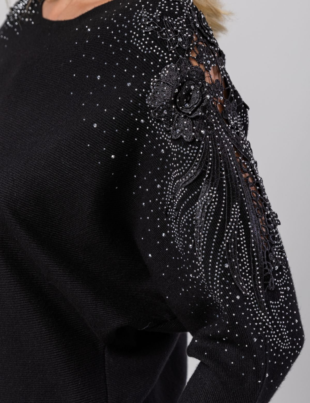 Blusa Ampla Lua - Preta