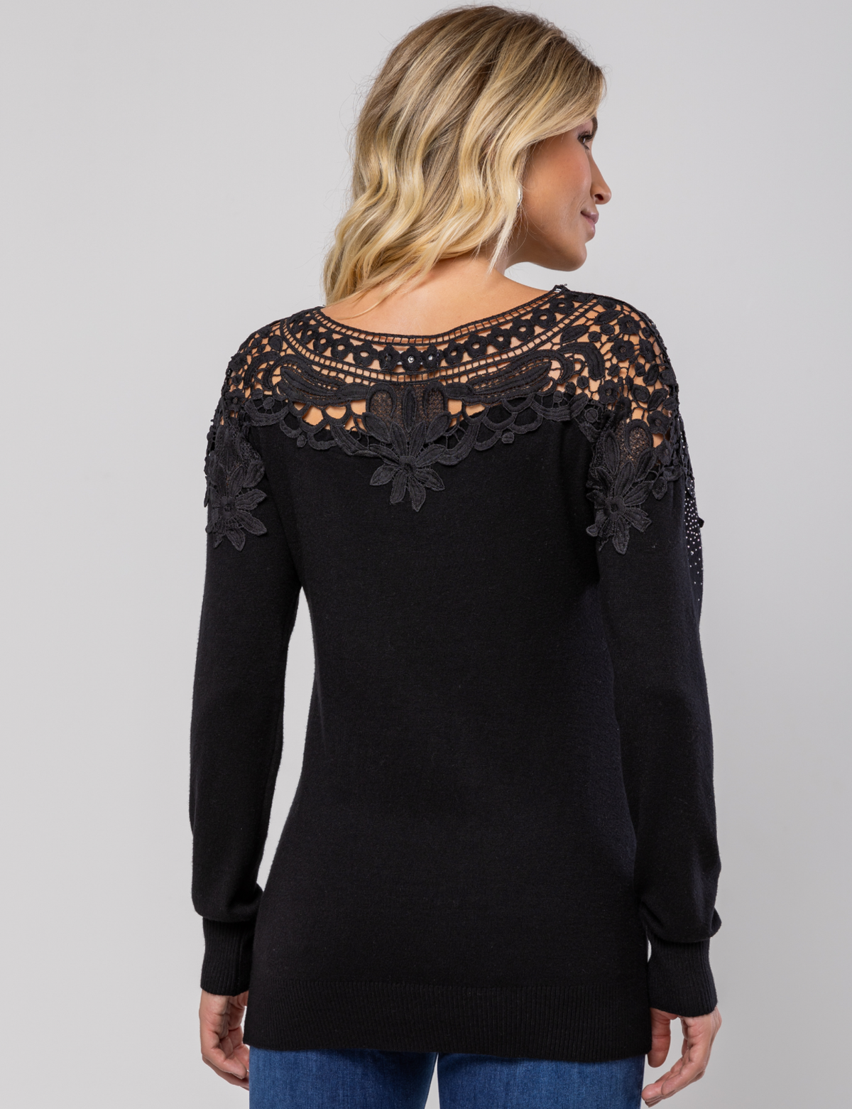 Blusa Modal Rose - Preta