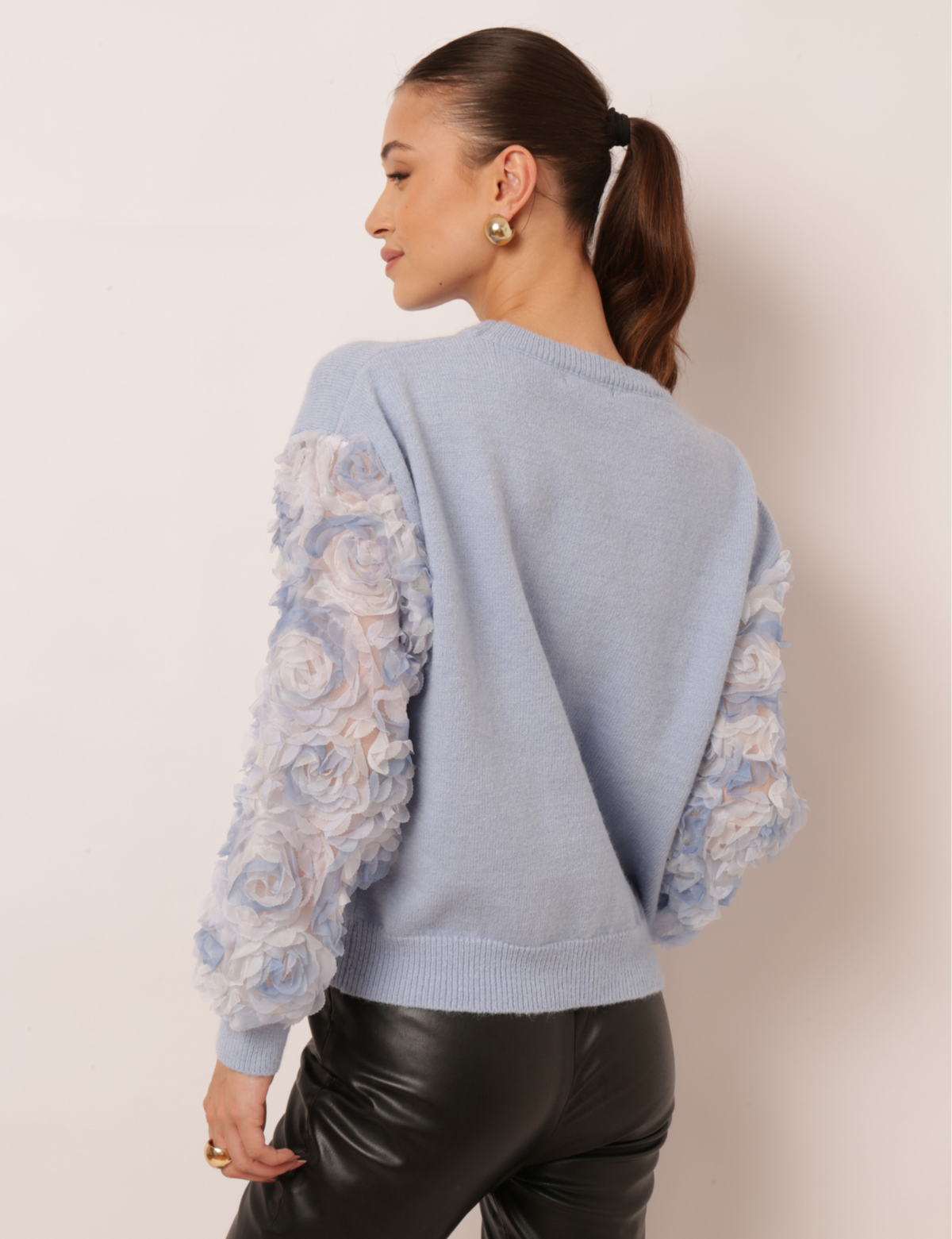 Blusa Tricot Analu - Azul