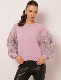 Blusa Tricot Analu - Lilás